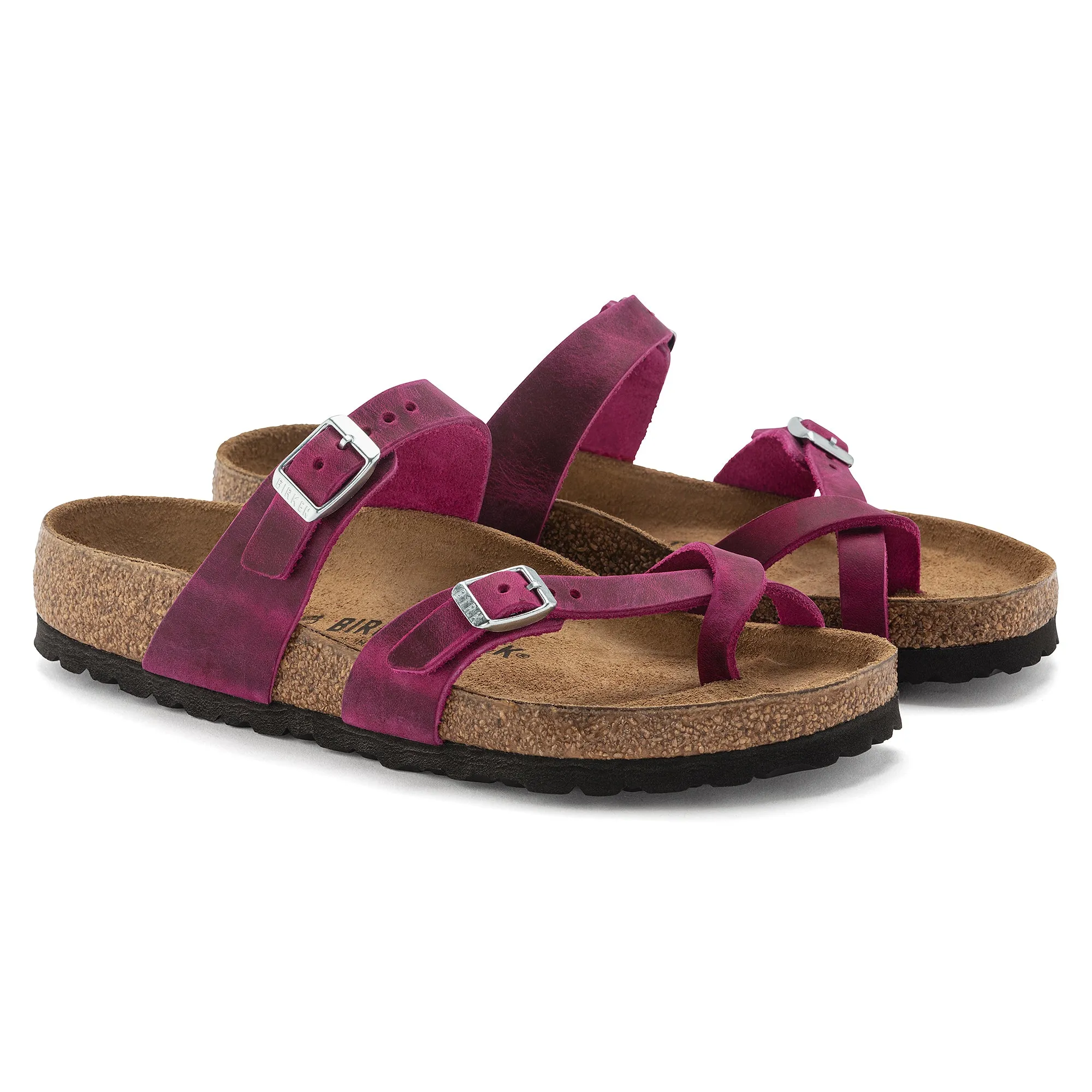 Birkenstock Womens Mayari Oiled Leather Sandal - Regular/Wide
