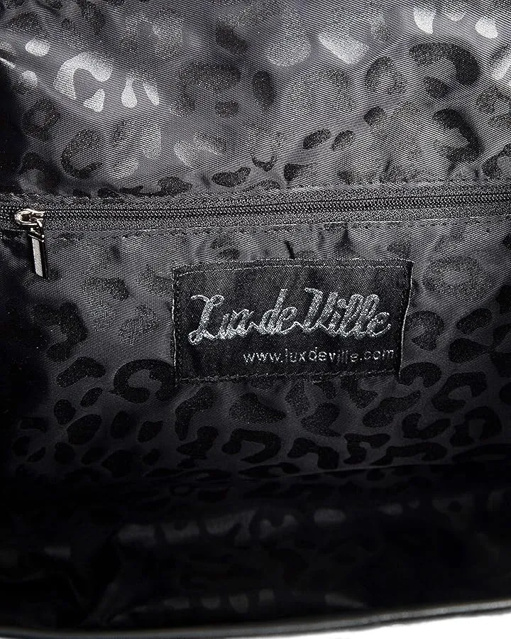 Black and Venus Green Sparkle Weekender Tote Medium