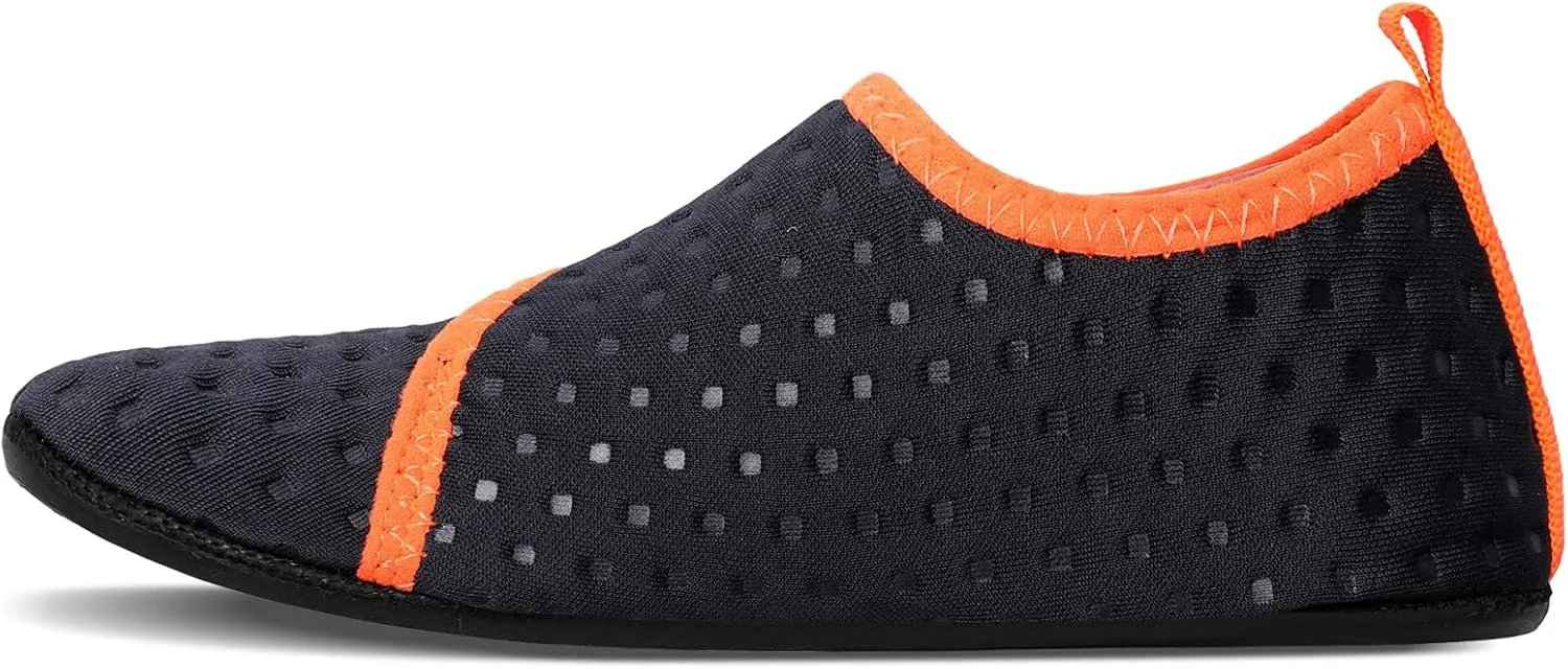L-RUN Toddler Water Shoes Quick Drying Barefoot Boys Girls Aqua Socks Kids Swim Shoes for Beach Pool Surfing Yoga