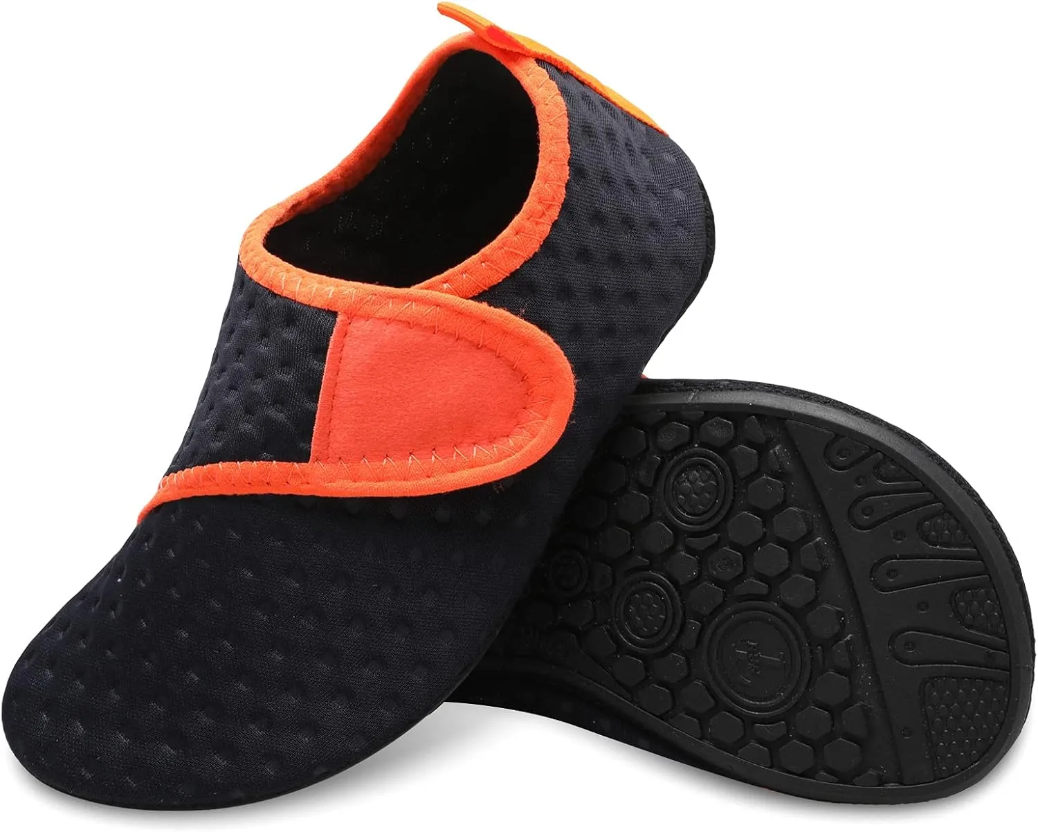 L-RUN Toddler Water Shoes Quick Drying Barefoot Boys Girls Aqua Socks Kids Swim Shoes for Beach Pool Surfing Yoga