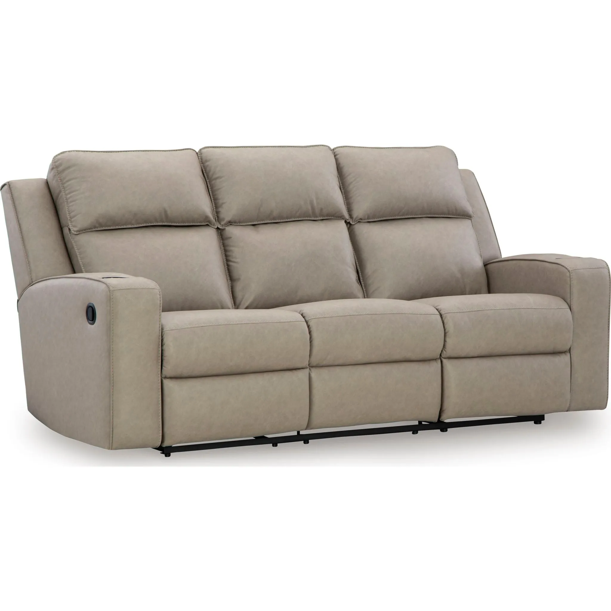 Lavenhorne Reclining Sofa with Drop Down Table