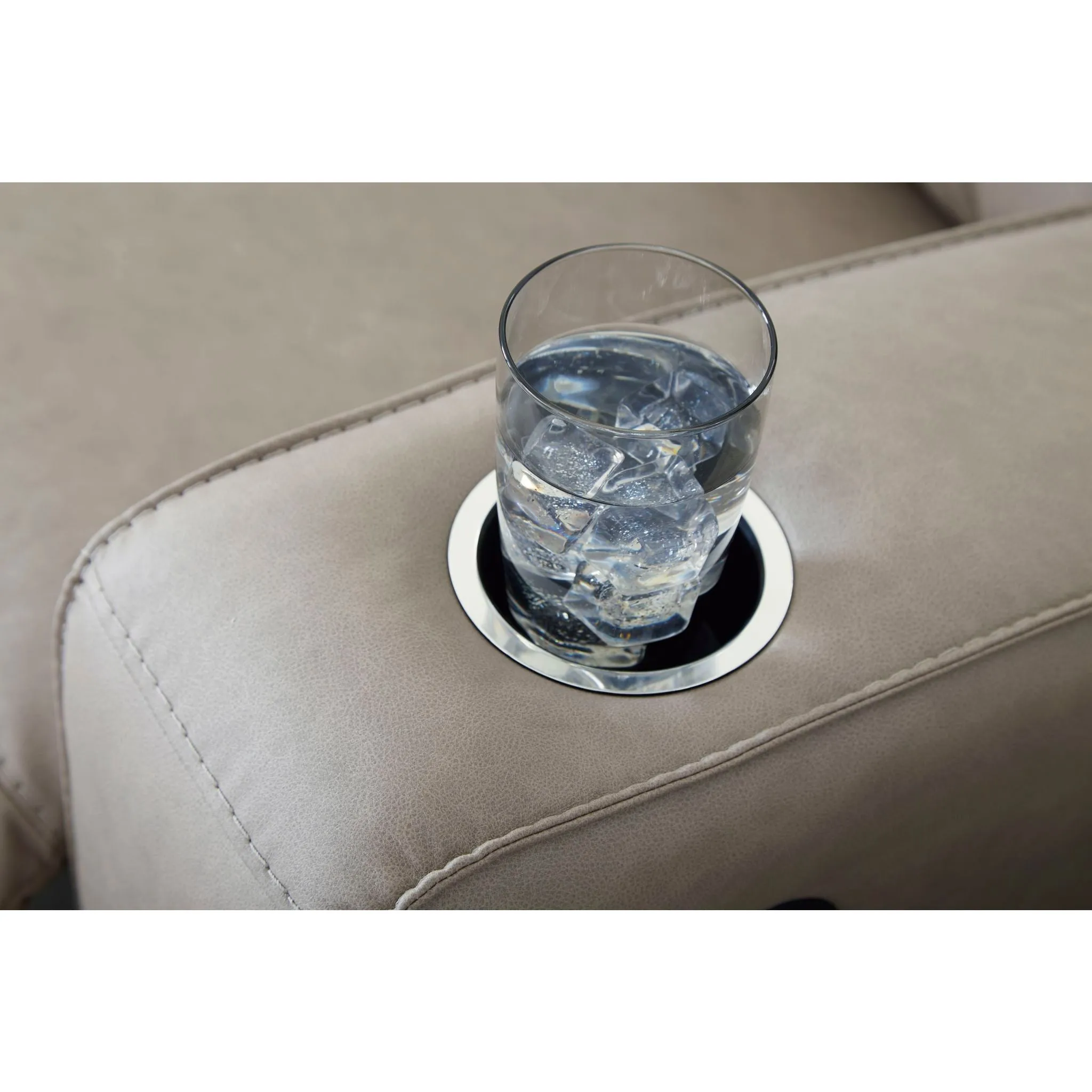 Lavenhorne Reclining Sofa with Drop Down Table
