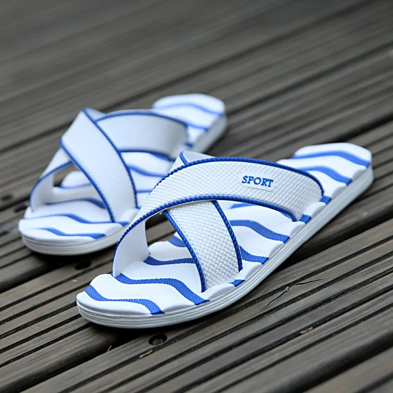 Men's Criss Cross Slippers