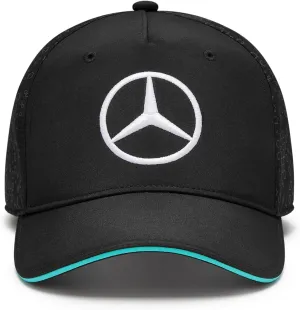 Mercedes AMG Petronas F1 2024 Team Hat - Black - One Size Fits Most