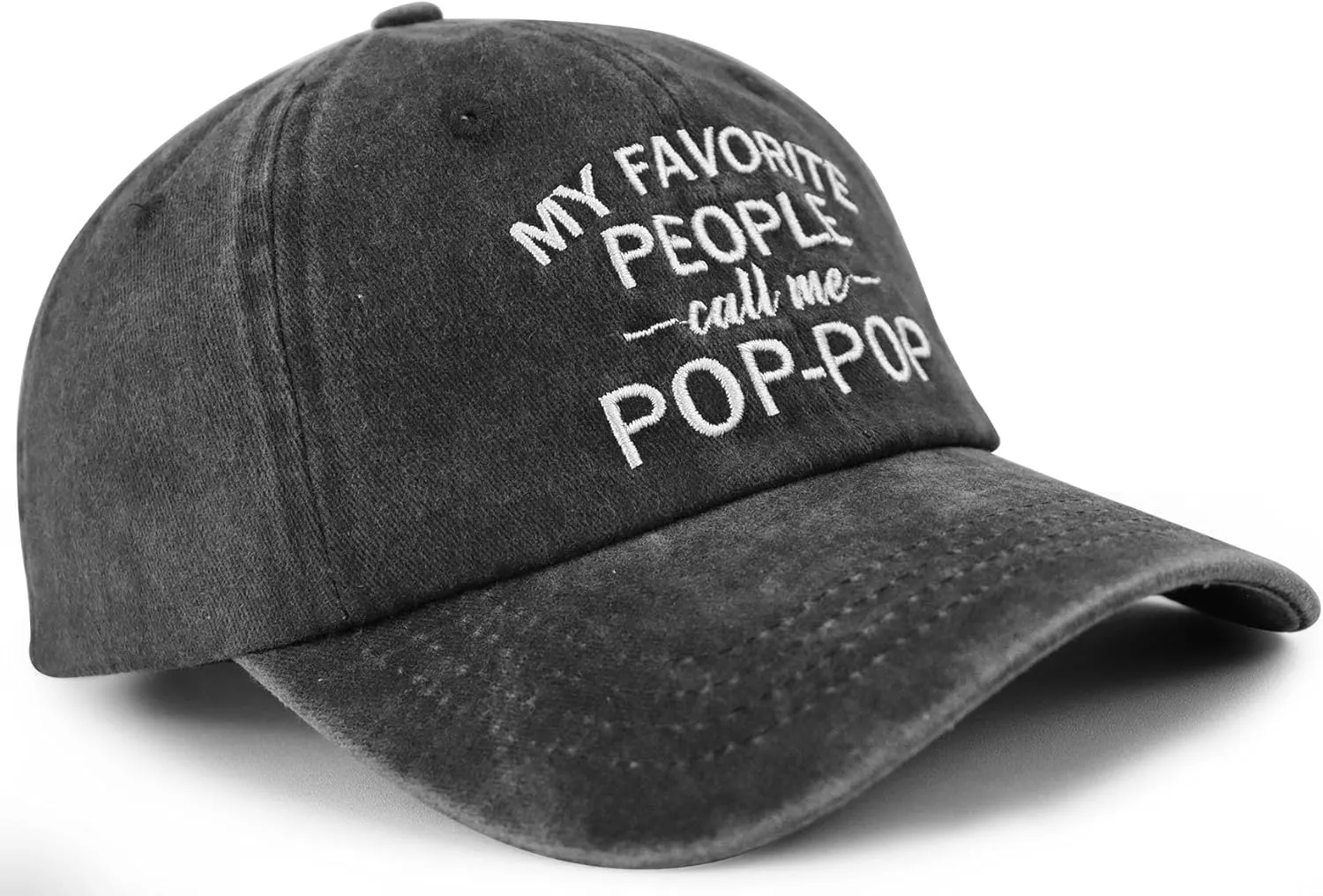 My Favorite People Called Me Pop Pop Pa Pa Uncle Hat, Funny Embroidered Father Day Birthday Gifts Baseball Cap