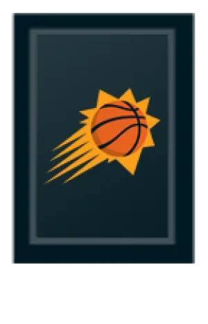 Phoenix Suns Primary Logo Panel For Stealth Recliner