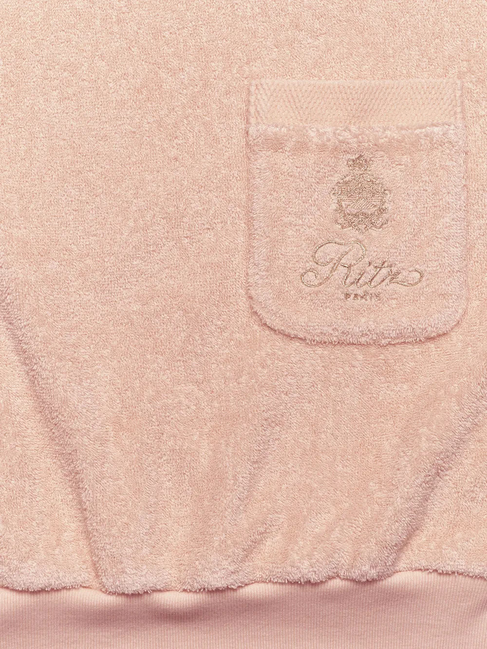 Ritz Women's Terry Cropped Sweatshirt -- Ritz Pink