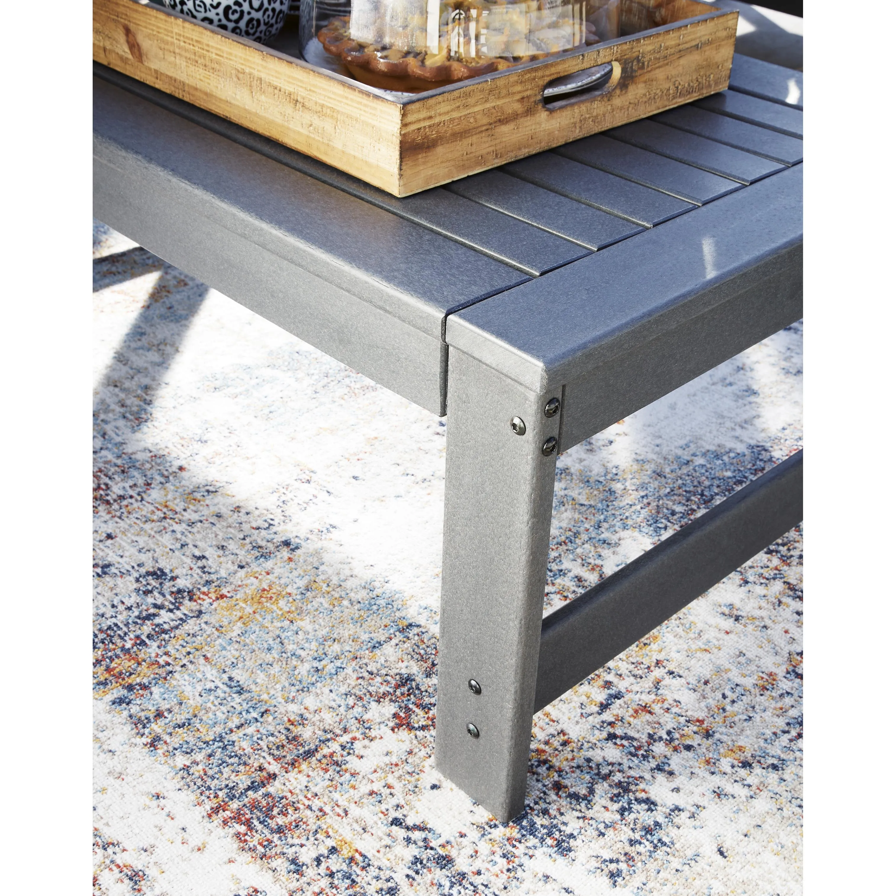 Signature Design by Ashley Amora P417-701 Rectangular Cocktail Table