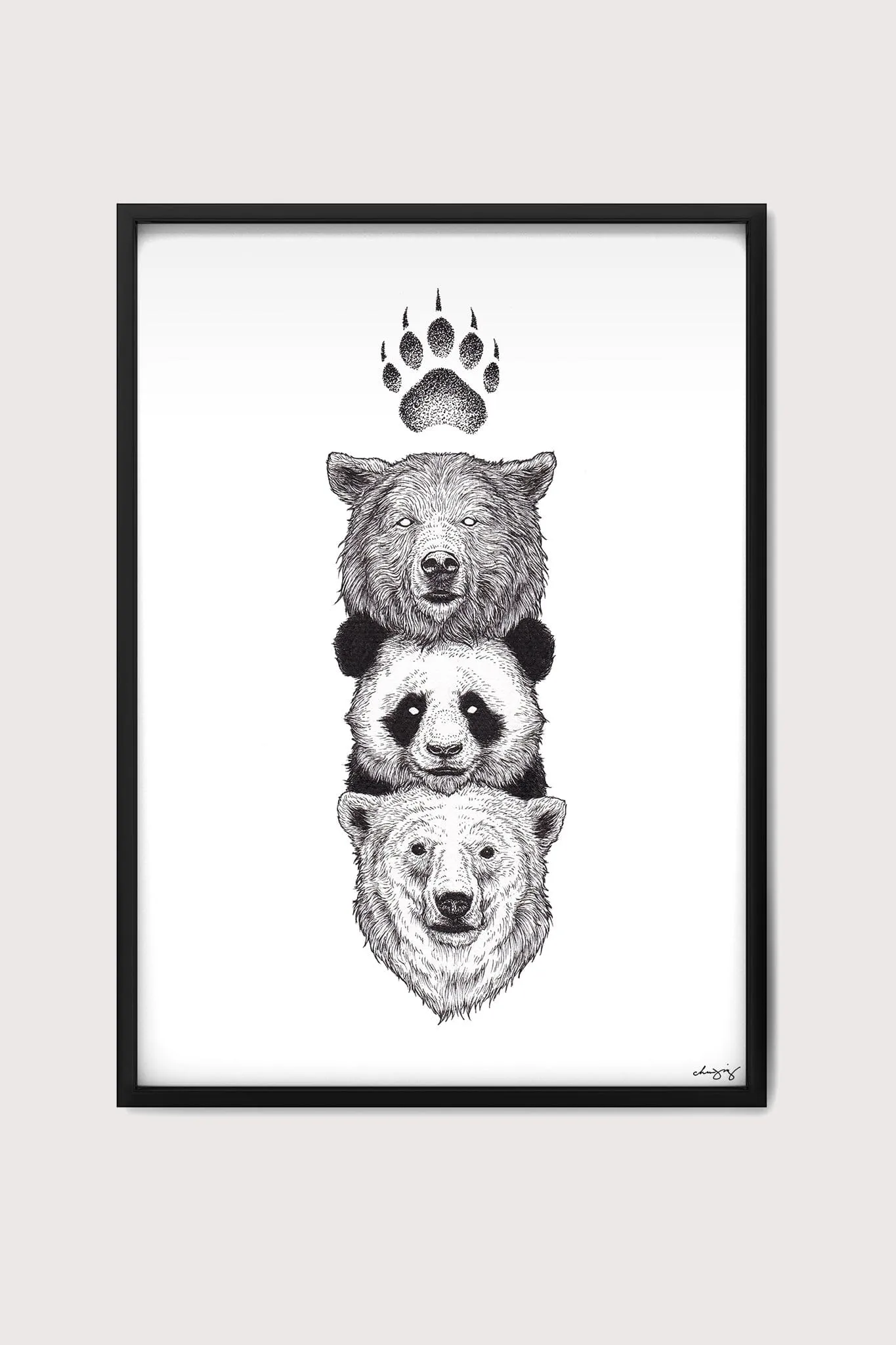 Ursus Totem Fine Art Print